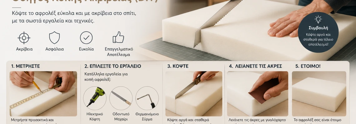 Πώς Κόβεται το Αφρολέξ;