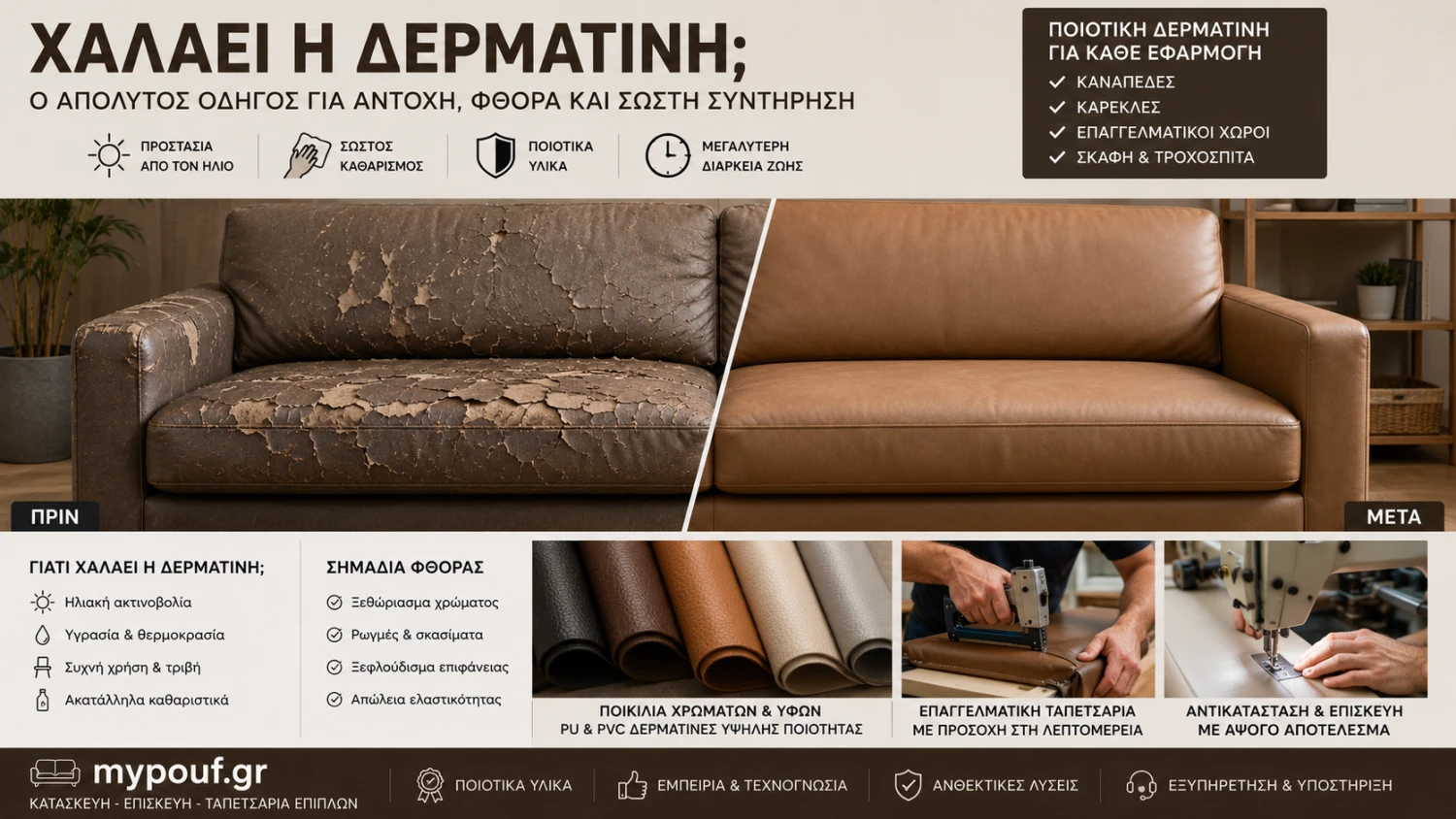 Χαλάει η Δερματίνη; Ο Απόλυτος Οδηγός