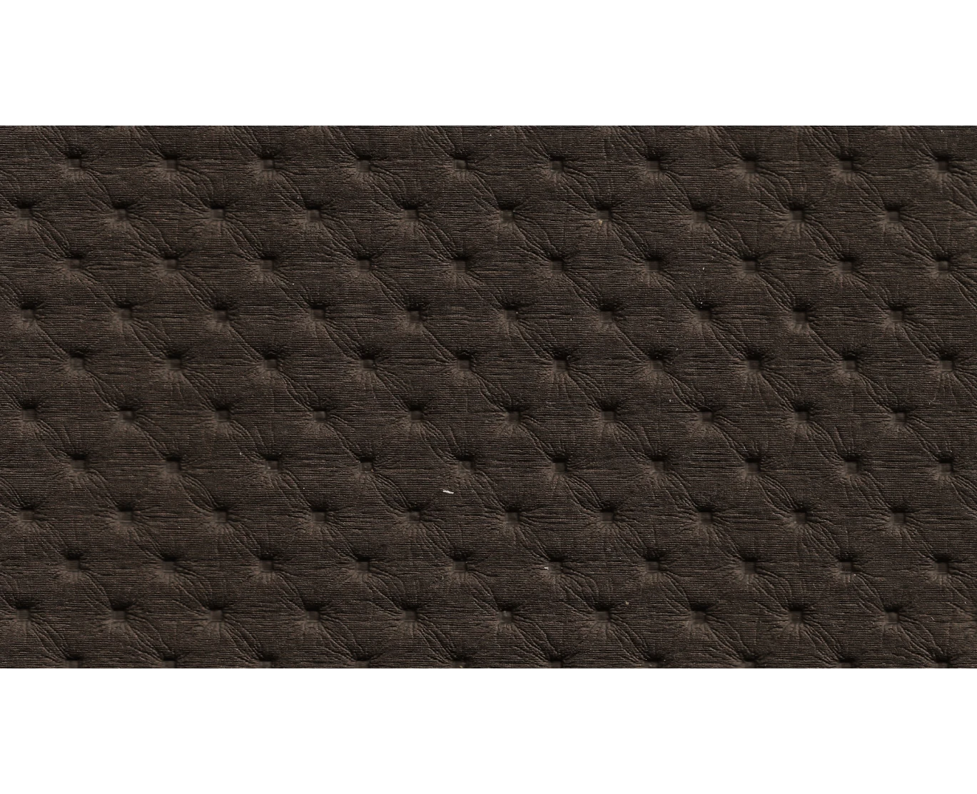 Δερματίνη με το μέτρο Arizona 1 Pu / Pvc Capitone Dark Umber Brown