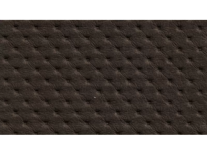Δερματίνη με το μέτρο Arizona 1 Pu / Pvc Capitone Dark Umber Brown