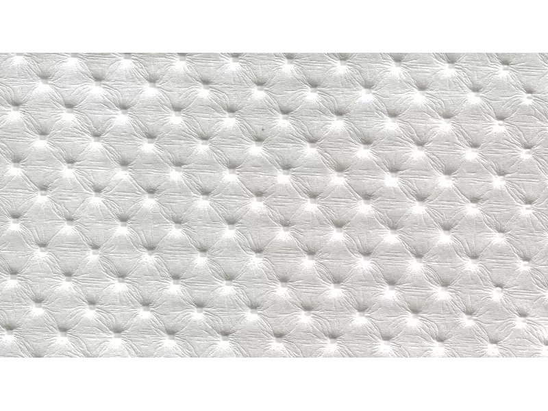 Δερματίνη με το μέτρο Arizona 3 Pu / Pvc Capitone Metallic Pearl Beige