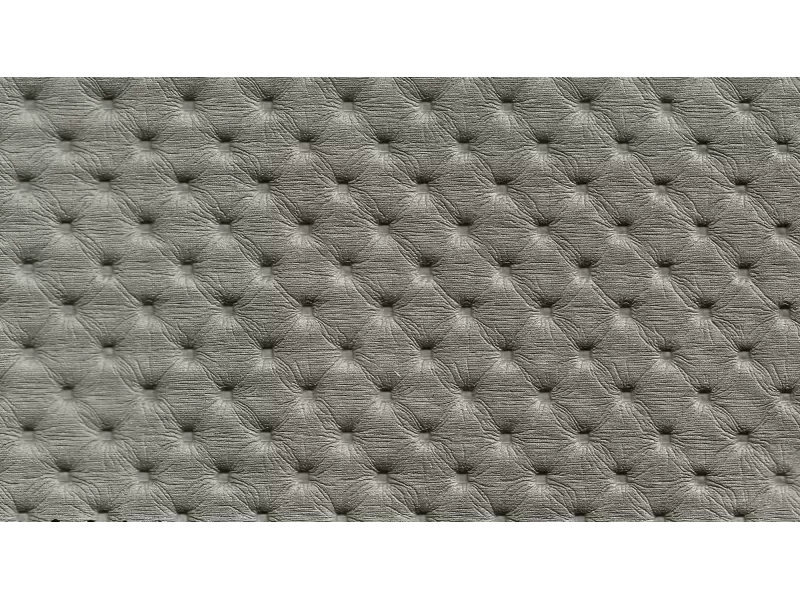 Δερματίνη με το μέτρο Arizona 6 Pu / Pvc Capitone Metallic Sugar Cookie Beige