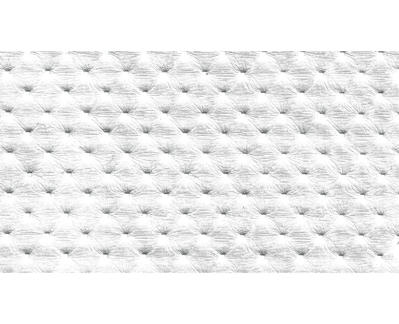 Δερματίνη με το μέτρο Arizona 8 Pu / Pvc Capitone White