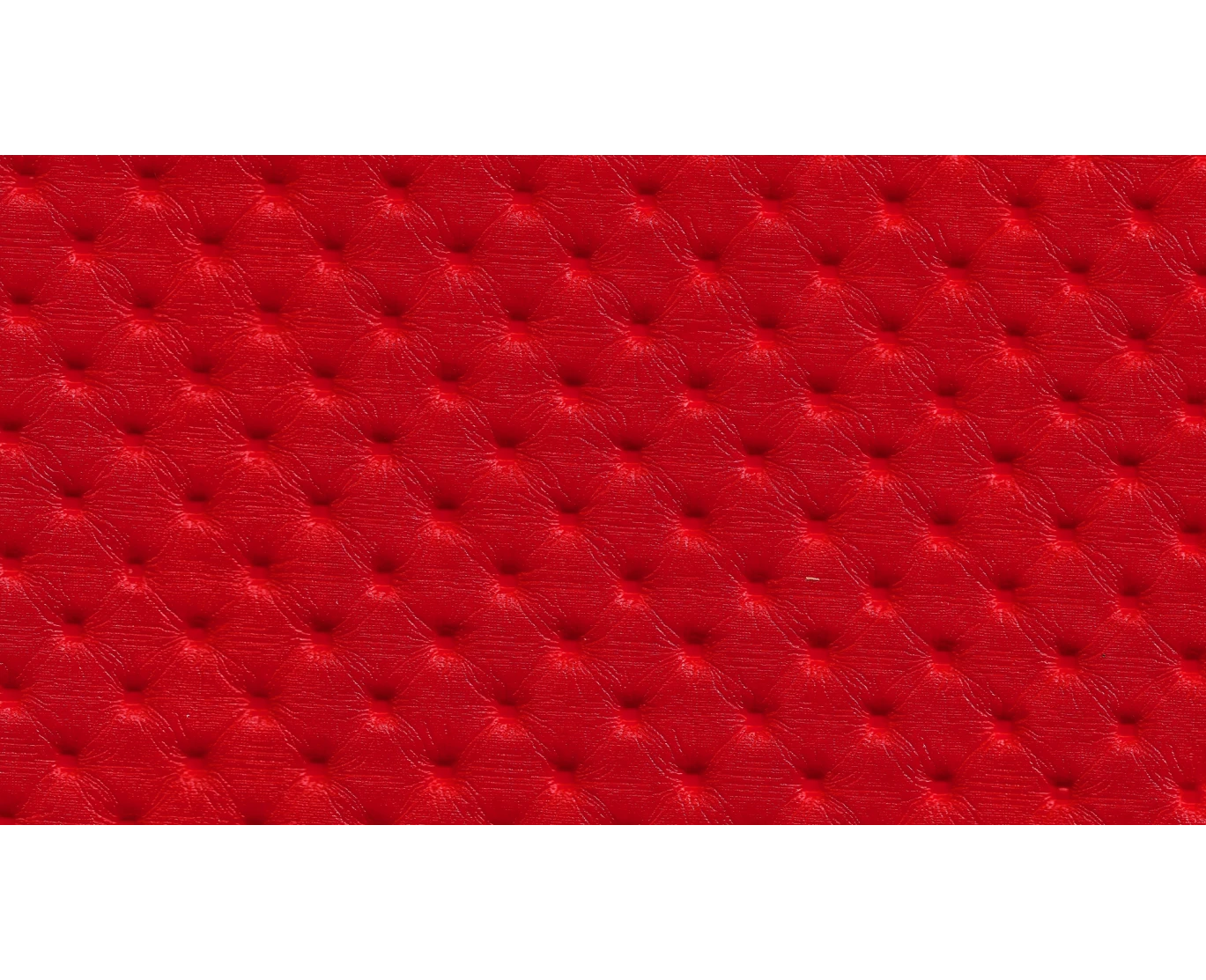 Δερματίνη με το μέτρο Arizona 9 Pu / Pvc Capitone Red
