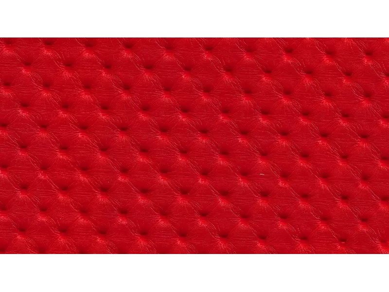 Δερματίνη με το μέτρο Arizona 9 Pu / Pvc Capitone Red