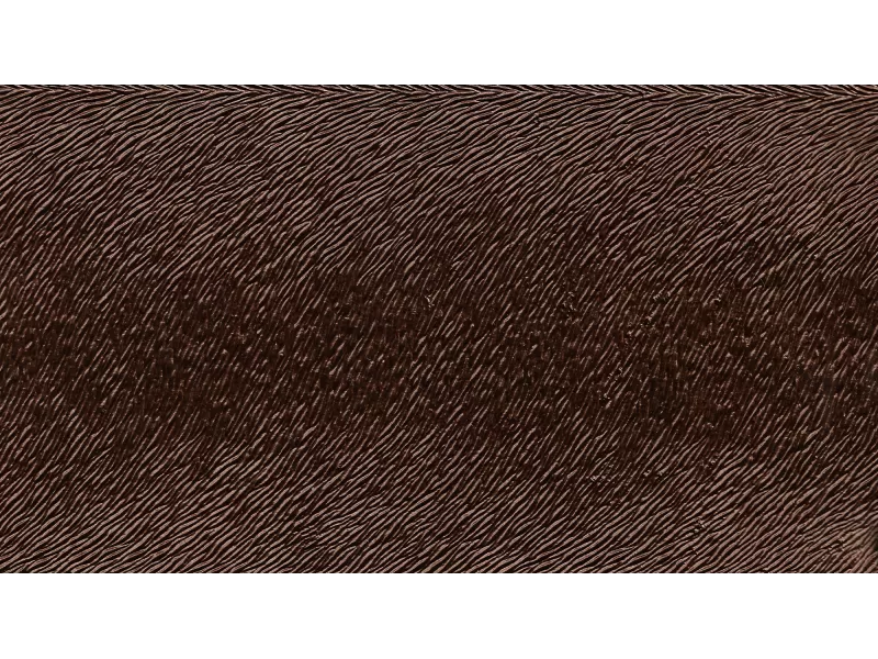 Δερματίνη με το μέτρο Horse 7 Pu / Pvc Horse Fur Effect Metallic Brown