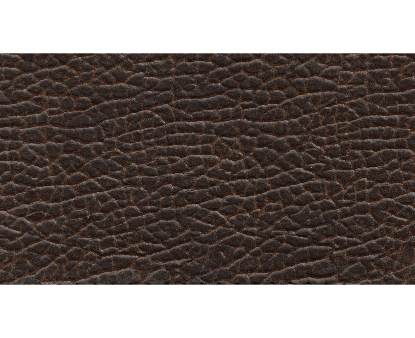 Δερματίνη με το μέτρο Manaos 15 Pu / Pvc Crocodile Skin Effect Coffee Brown