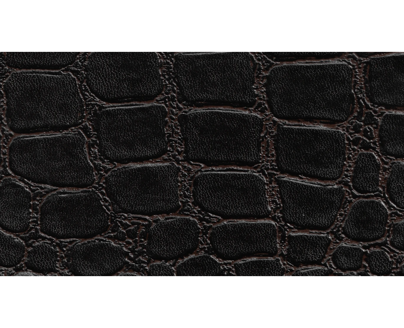 Δερματίνη με το μέτρο Manaos 2 Pu / Pvc Stone Effect Dark Brown