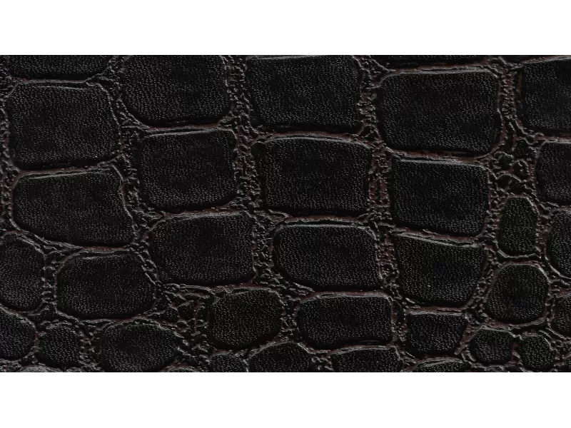 Δερματίνη με το μέτρο Manaos 2 Pu / Pvc Stone Effect Dark Brown