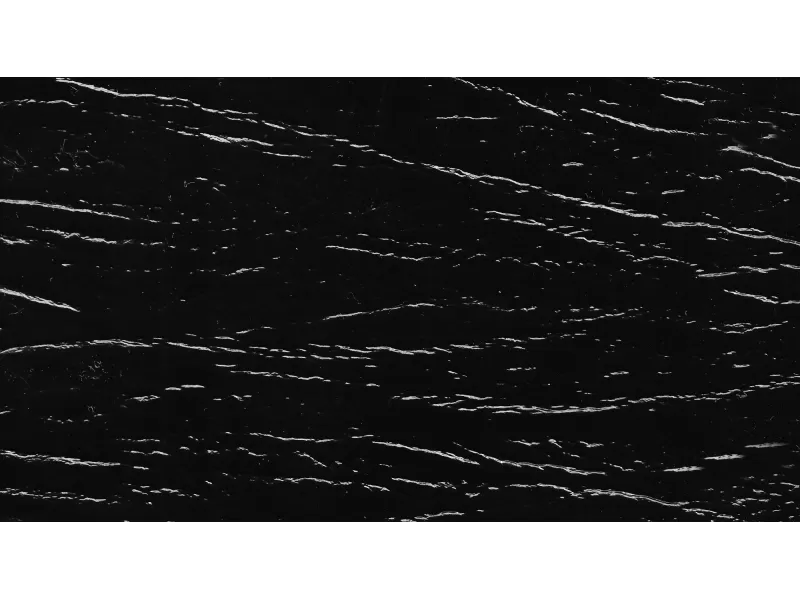 Δερματίνη με το μέτρο Manaos 21 Pu / Pvc Ultra Glossy Black With Wrinkles