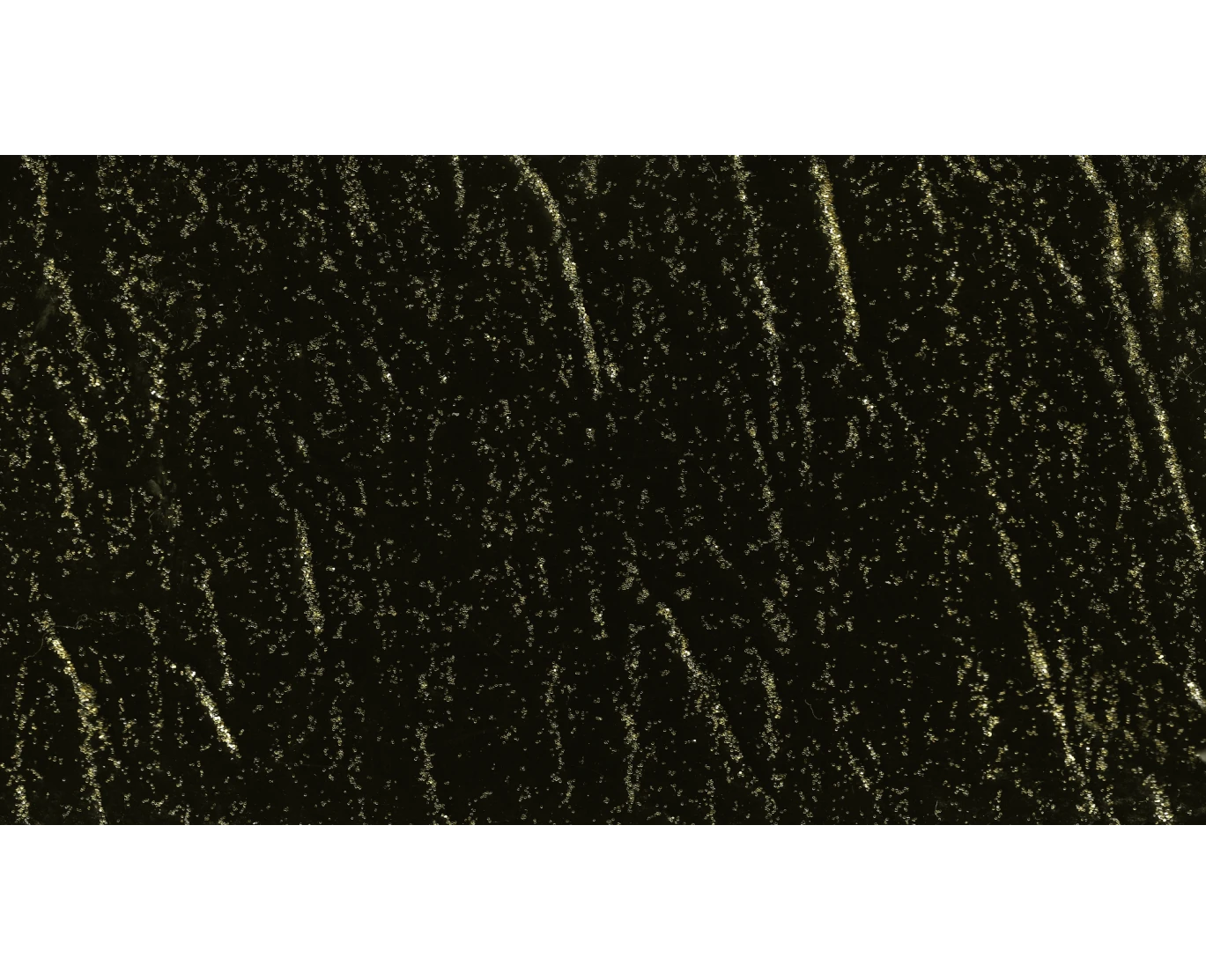 Δερματίνη με το μέτρο Manaos 23 Pu / Pvc Glossy Black - Gold Glitter
