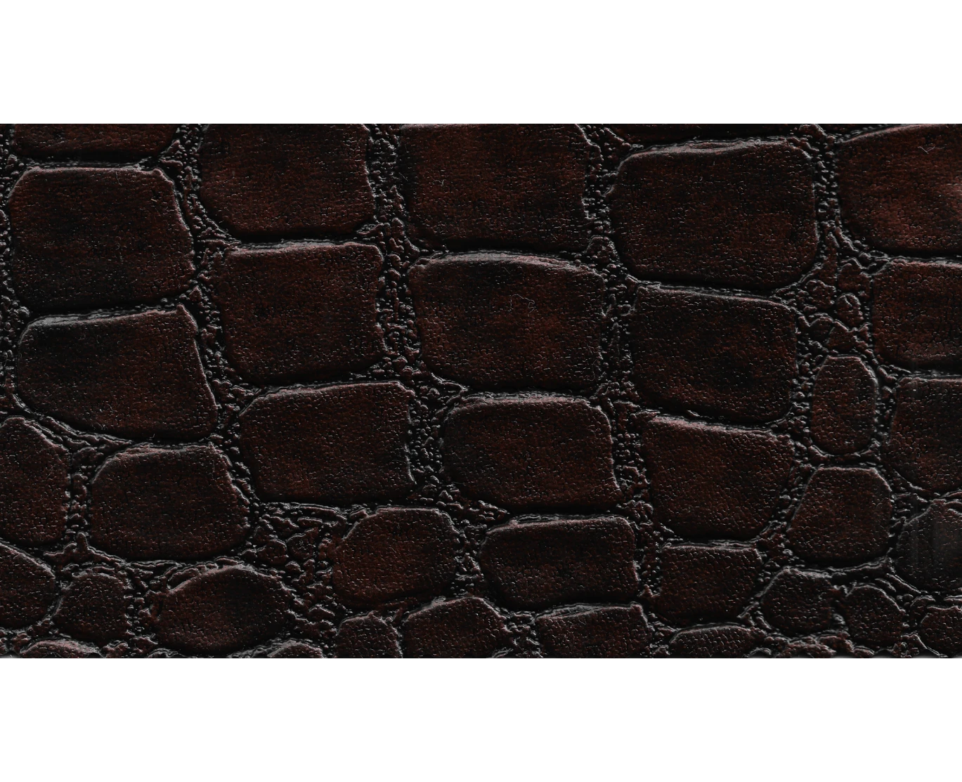 Δερματίνη με το μέτρο Manaos 4 Pu / Pvc Stone Effect Metallic Dark Brown