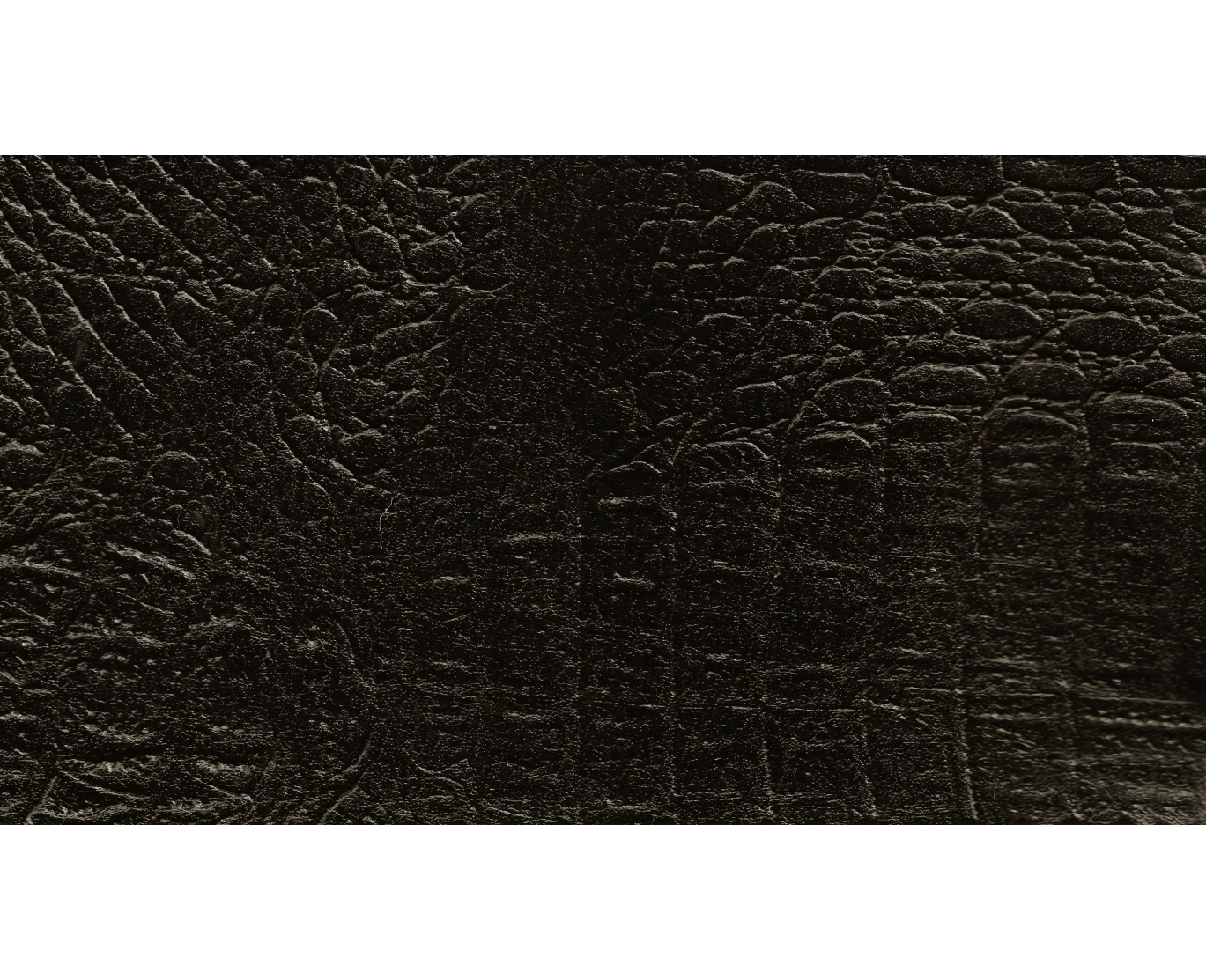 Δερματίνη με το μέτρο Manaos 5 Pu / Pvc Crocodile Skin Effect Black