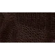 Manaos 7 Crocodile Skin Effect Glossy Very Dark Brown (634-260) 