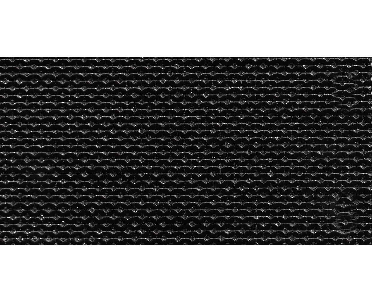 Δερματίνη με το μέτρο Mercedes 15 Pu / Pvc Shimmery Black - Brown