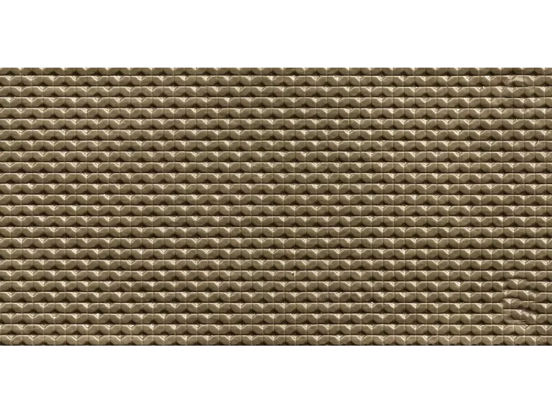 Δερματίνη με το μέτρο Mercedes 18 Pu / Pvc Shimmery Metallic Tortilla Brown