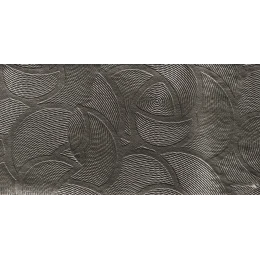 Δερματίνη με το μέτρο Mercedes 23 Pu / Pvc Shimmery Metallic Grey - Brown