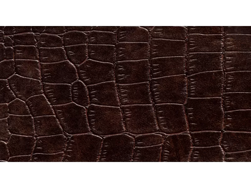 Δερματίνη με το μέτρο Nevada 5 Pu / Pvc Mettal Brown - Gold