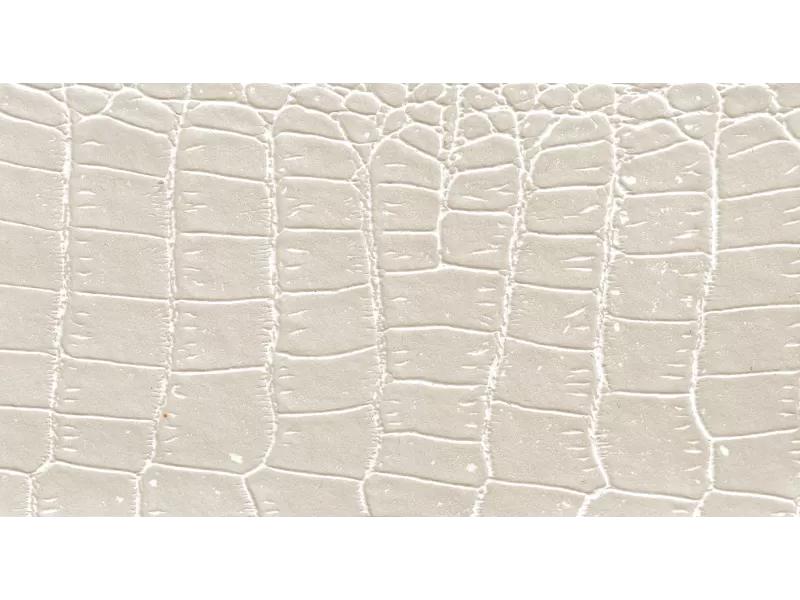 Δερματίνη με το μέτρο Nevada 9 Pu / Pvc Pink - Beige Crocodile Effect