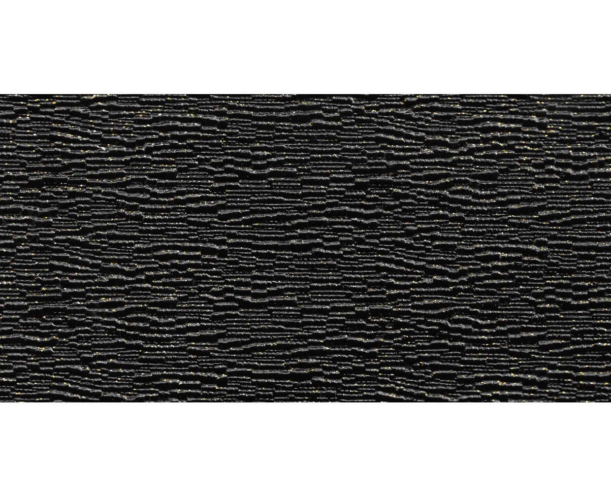 Δερματίνη με το μέτρο Virginia 21 Pu / Pvc Brown-Black With Gold Strass
