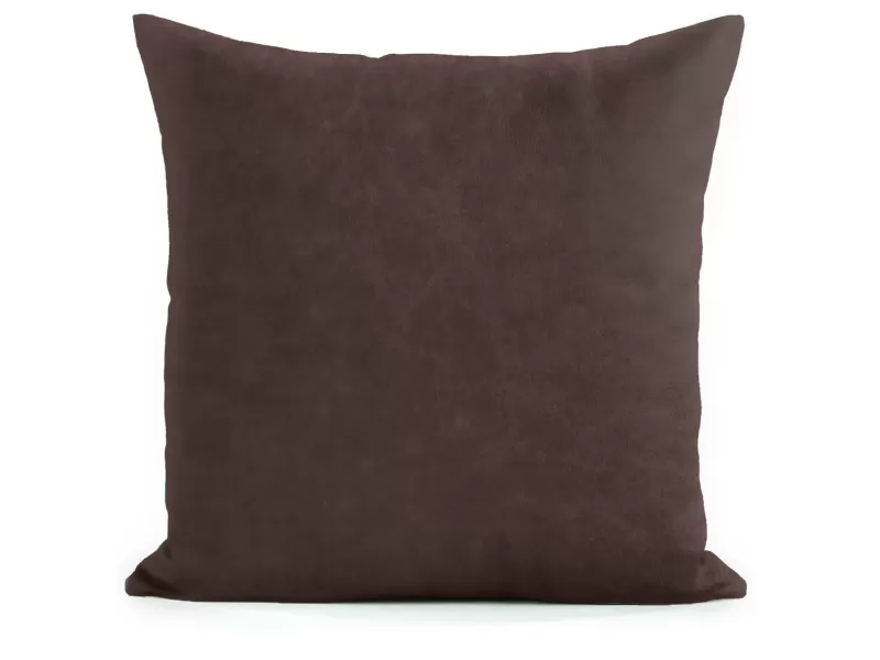 Μαξιλάρι Δερματίνη καναπέ Καφέ Minesota 9 Με Φερμουάρ