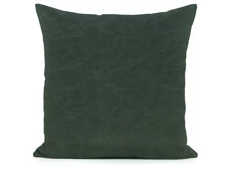 Μαξιλάρι Δερματίνη καναπέ Κυπαρισσί για παλέτα Hawai Με Φερμουάρ