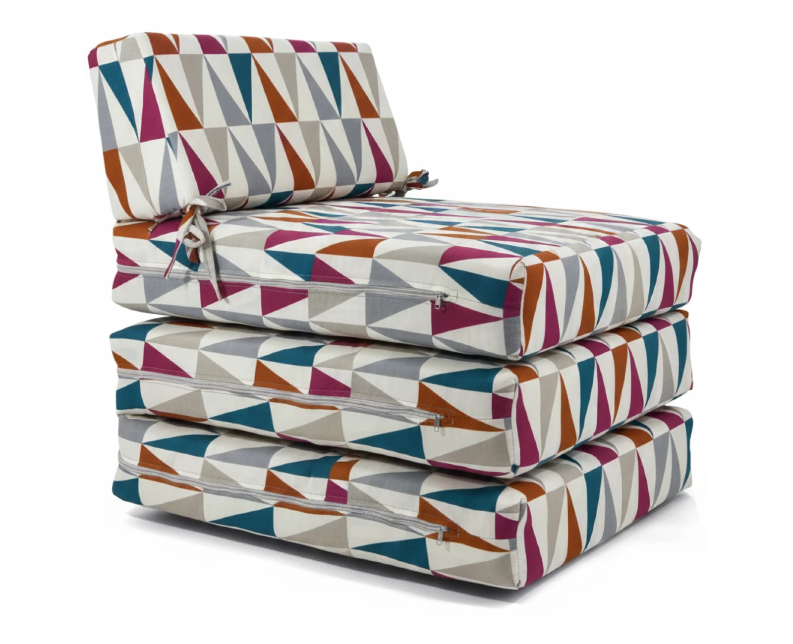 Πολυθρόνα - Κρεβάτι Flip Chair με σχέδιο Qatar Panama | Mypouf.gr