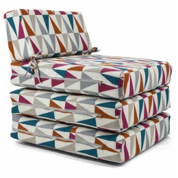 Πολυθρόνα - Κρεβάτι Flip Chair με σχέδιο Qatar Panama