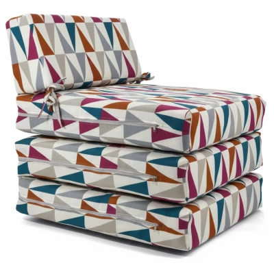 Πολυθρόνα - Κρεβάτι Flip Chair με σχέδιο Qatar Panama