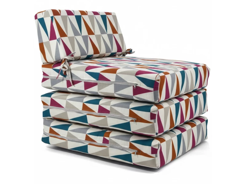 Πολυθρόνα - Κρεβάτι Flip Chair με σχέδιο Qatar Panama