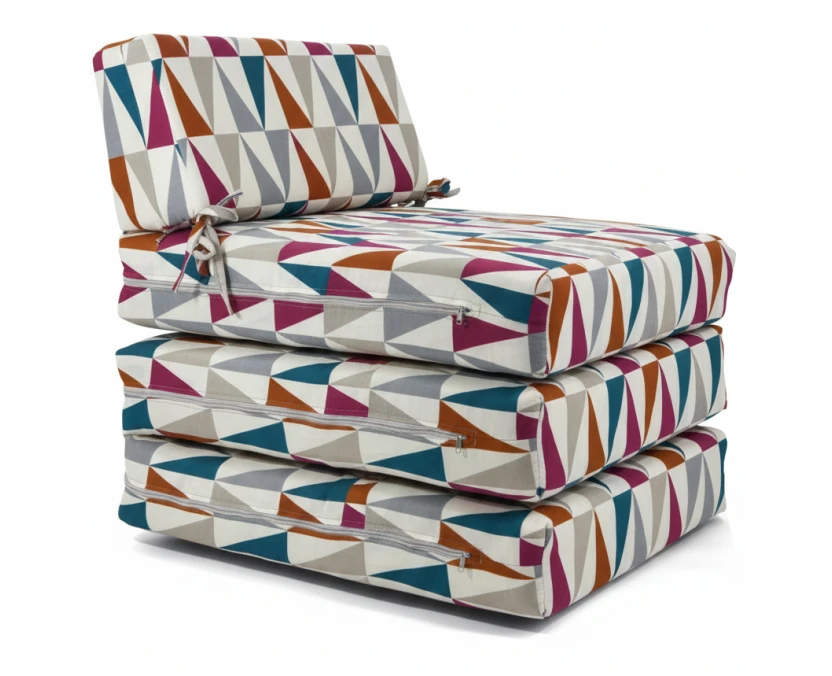 Πολυθρόνα - Κρεβάτι Flip Chair με σχέδιο Qatar Panama