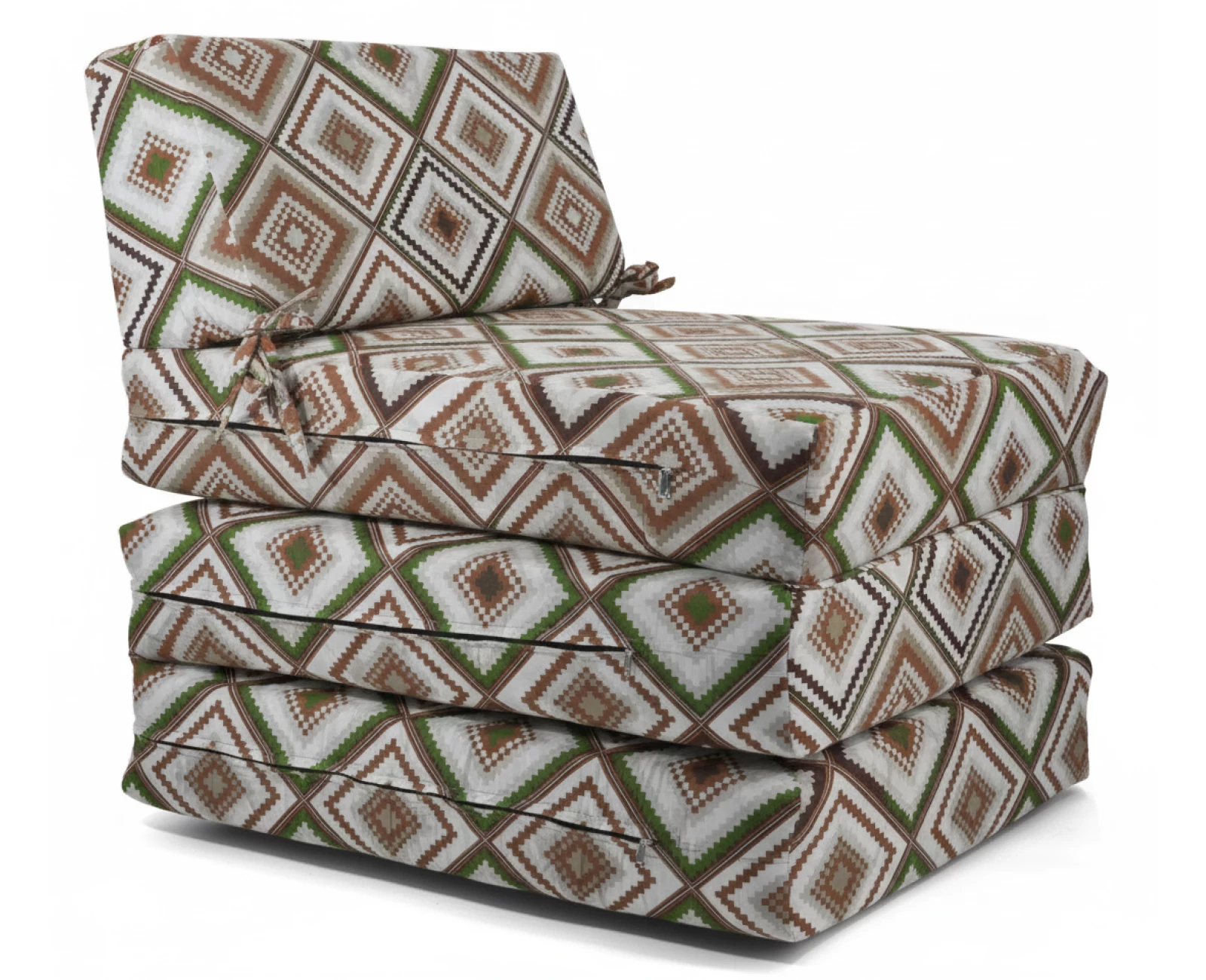 Πολυθρόνα - Κρεβάτι Flip Chair με σχέδιο Rhombus Panama | Mypouf.gr