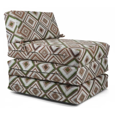 Πολυθρόνα - Κρεβάτι Flip Chair με σχέδιο Rhombus Panama
