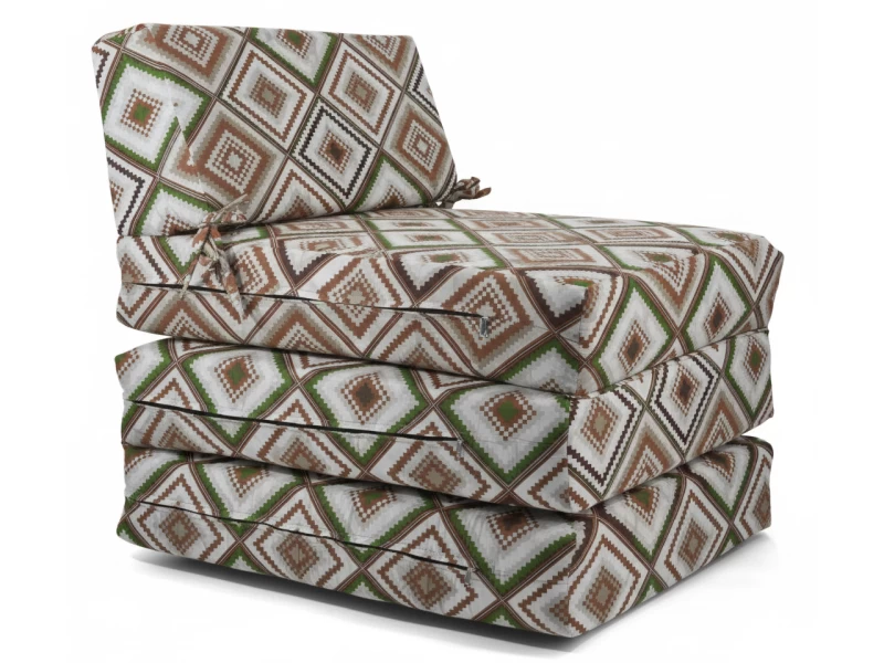 Πολυθρόνα - Κρεβάτι Flip Chair με σχέδιο Rhombus Panama
