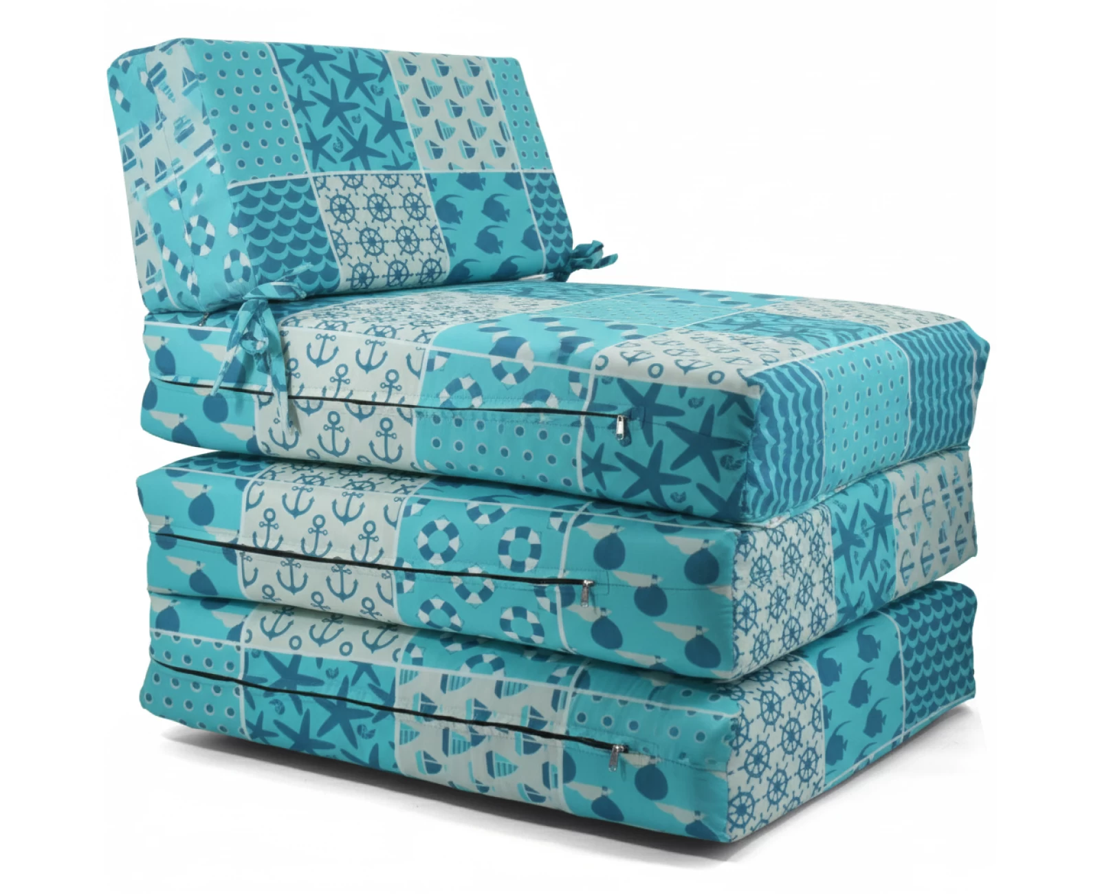 Πολυθρόνα - Κρεβάτι Flip Chair με σχέδιο Summer Panama | Mypouf.gr