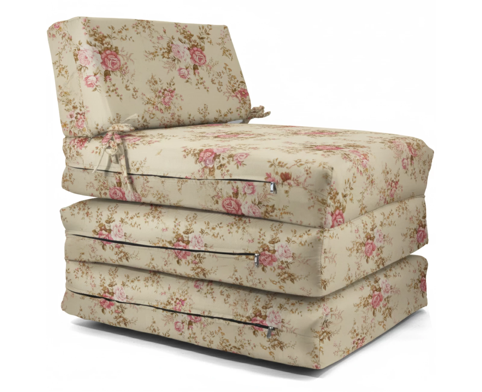 Πολυθρόνα - Κρεβάτι Flip Chair Panama Λονέτα Ύφασμα απόχρωση σχέδιο Floral Rakel 101 | Mypouf.gr