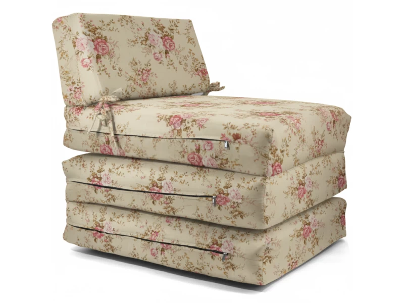 Πολυθρόνα - Κρεβάτι Flip Chair Panama Λονέτα Ύφασμα απόχρωση σχέδιο Floral Rakel 101