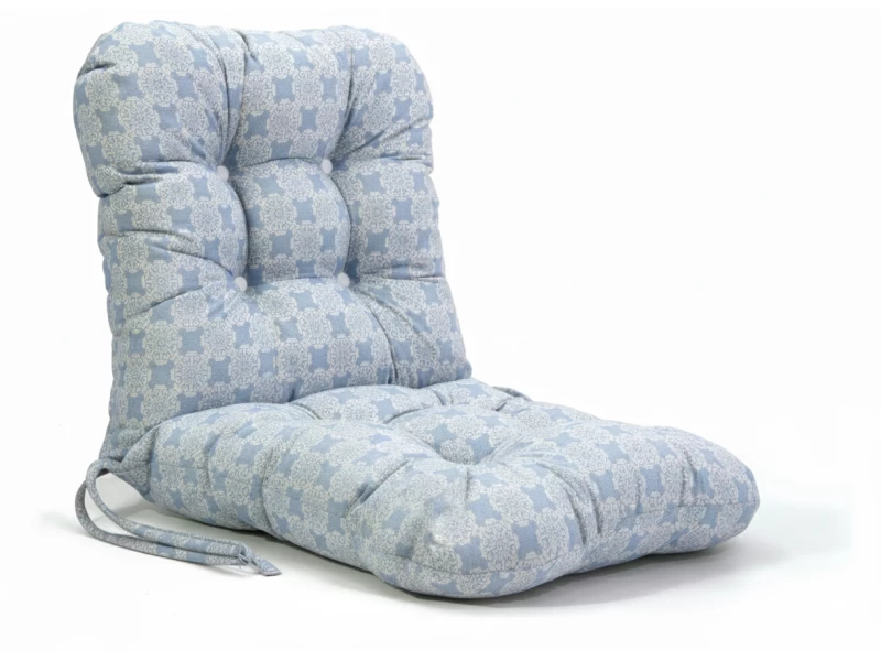 Μαξιλάρι μπαμπού ύφασμα λονέτα με πλάτη απόχρωση του γαλάζιου με σχέδιo Kanada - Norman