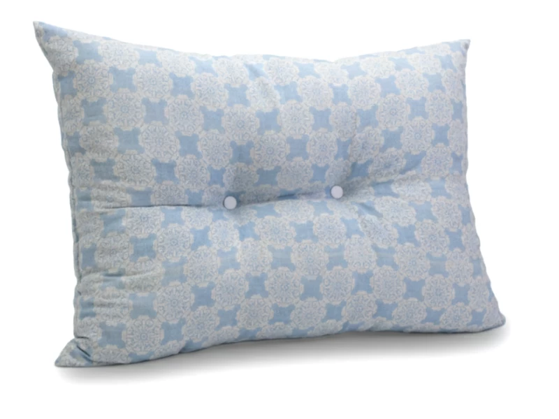 Μαξιλάρι Πλάτης Με 2 Κουμπιά Λονέτα απόχρωση του γαλάζιου με σχέδιo Kanada - Norman