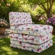 Πολυθρόνα - Κρεβάτι Flip Chair Panama Λονέτα Ύφασμα Adele design | Mypouf.gr