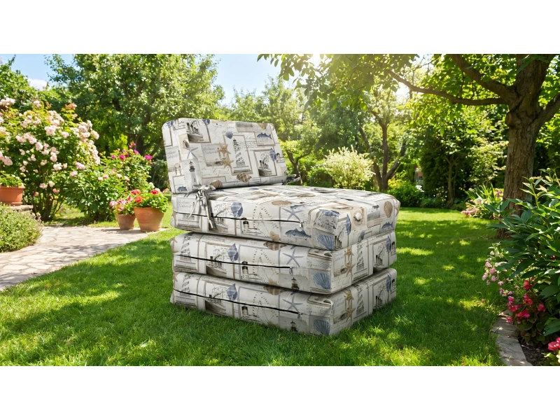 Πολυθρόνα - Κρεβάτι Flip Chair Panama Λονέτα Ύφασμα Crue design