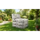 Πολυθρόνα - Κρεβάτι Flip Chair Panama Λονέτα Ύφασμα Crue design | Mypouf.gr