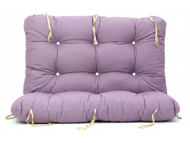 Μαξιλάρι για καναπέ με ενσωματωμένη πλάτη λονέτα - Μονόχρωμο μωβ