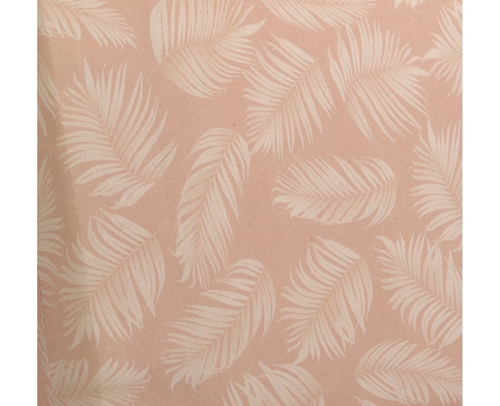 Μαξιλάρι πλάτης τριγωνικό Λονέτα Ύφασμα Frig 301 απόχρωση του σομόν με σχέδιo φύλλα | Mypouf.gr