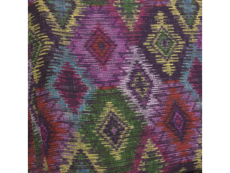 Μαξιλάρι πλάτης τριγωνικό Λονέτα Ύφασμα More 301 με σχέδιο ρόμβο