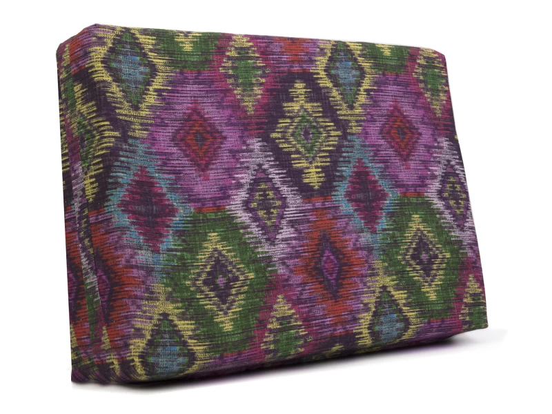 Μαξιλάρι πλάτης τριγωνικό Λονέτα Ύφασμα More 301 με σχέδιο ρόμβο