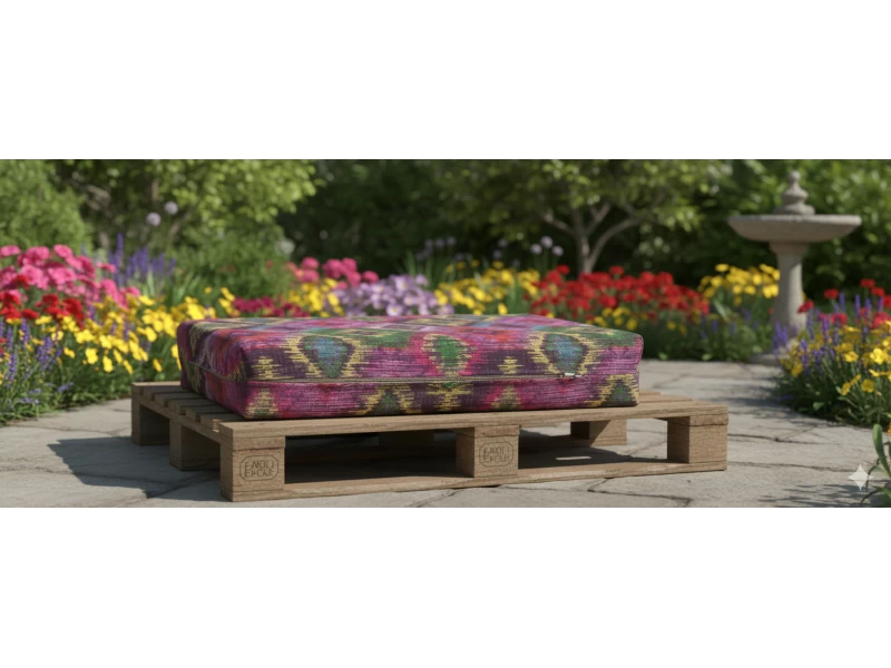 Μαξιλάρι λονέτα ύφασμα για παλέτα More 301 με σχέδιο ρόμβο