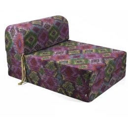 Πολυθρόνα - Κρεβάτι Flip Chair Florina Λονέτα Ύφασμα More 301 με σχέδιο ρόμβο