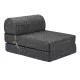 Πολυθρόνα - Κρεβάτι Flip Chair Florina - Sefu 850 - Λονέτα Ύφασμα Μαύρο Με Σχέδιο | Mypouf.gr Πολυθρόνα - Κρεβάτι Flip Chair Florina - Sefu 850 - Λονέτα Ύφασμα Μαύρο Με Σχέδιο | Mypouf.gr