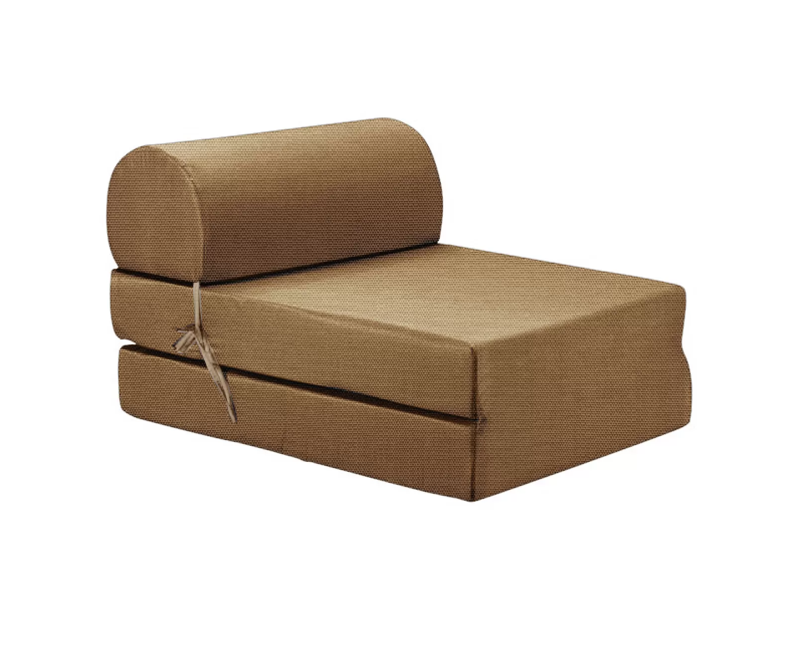 Πολυθρόνα - Κρεβάτι Flip Chair αδιάβροχο Από Ομπρελόπανο ύφασμα καμηλό Florina | Mypouf.gr
